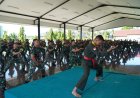 Kodim Kebumen Tempa Prajurit dengan Pencak Silat Militer