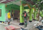 Gotong Royong Babinsa dan Warga Gandusari, Musholla Nurul Iman Dipercantik